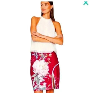 Ted Baker Kalena Serenity Side Slit Pencil Skirt